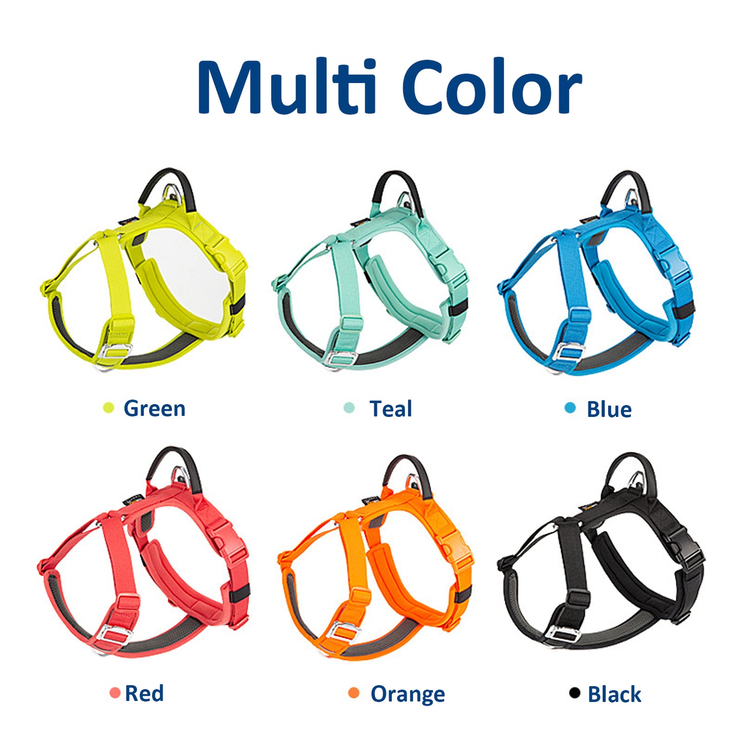 Dog Harness, Trail Running, Walking, Hiking, All-Day Wear